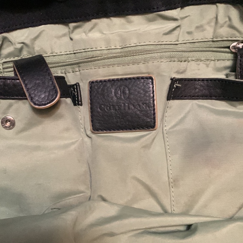 VINTAGE Cole Haan leather pebbled bag - Picture 9 of 11